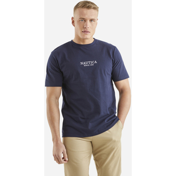 Υφασμάτινα Άνδρας Αμάνικα / T-shirts χωρίς μανίκια Nautica Nevada Μπλέ