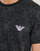 Υφασμάτινα Άνδρας T-shirt με κοντά μανίκια Emporio Armani ALL OVER LOGO TERRY Black