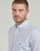 Υφασμάτινα Άνδρας Πουκάμισα με μακριά μανίκια Gant REG POPLIN STRIPE SHIRT Άσπρο / Μπλέ