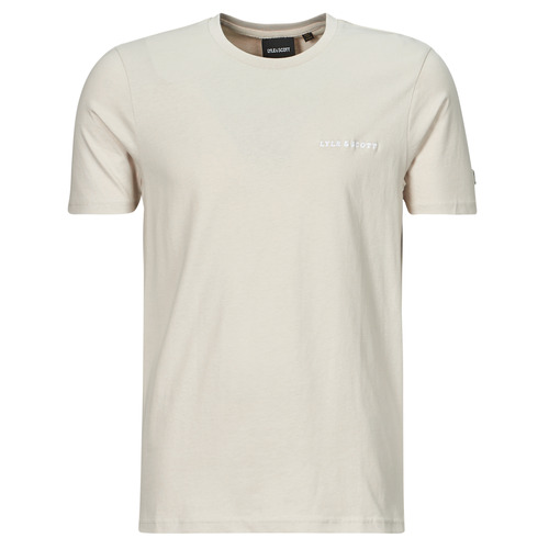 Υφασμάτινα Άνδρας T-shirt με κοντά μανίκια Lyle & Scott TS2007V Beige
