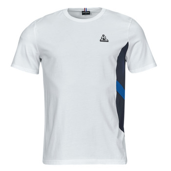 Υφασμάτινα Άνδρας T-shirt με κοντά μανίκια Le Coq Sportif SAISON 1 TEE SS N°1 M Άσπρο