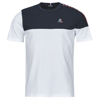Υφασμάτινα Άνδρας T-shirt με κοντά μανίκια Le Coq Sportif TRI TEE SS N°2 M Άσπρο / Marine