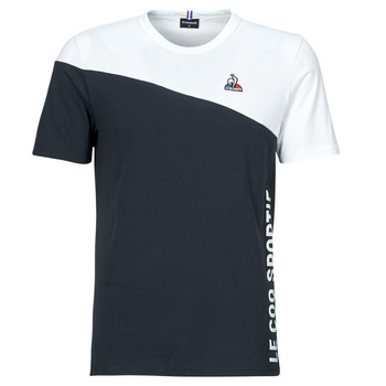 Υφασμάτινα Άνδρας T-shirt με κοντά μανίκια Le Coq Sportif BAT TEE SS N°2 M Άσπρο / Marine