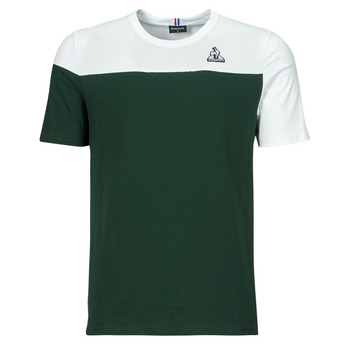 Υφασμάτινα Άνδρας T-shirt με κοντά μανίκια Le Coq Sportif BAT TEE SS N°3 M Άσπρο / Green