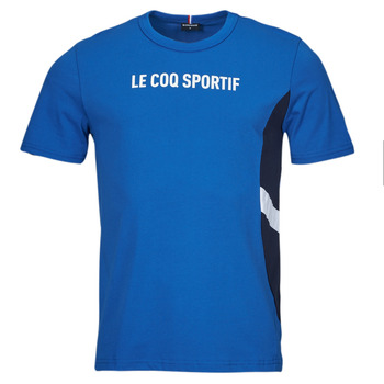 Υφασμάτινα Άνδρας T-shirt με κοντά μανίκια Le Coq Sportif SAISON 1 TEE SS N°2 M Μπλέ