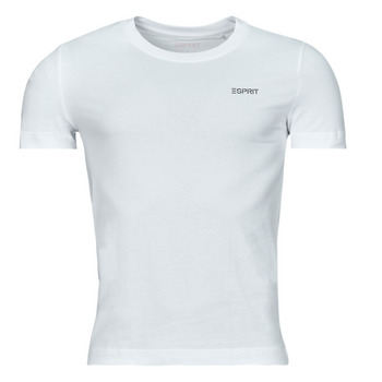 Υφασμάτινα Άνδρας T-shirt με κοντά μανίκια Esprit SUS F AW CN SS Άσπρο