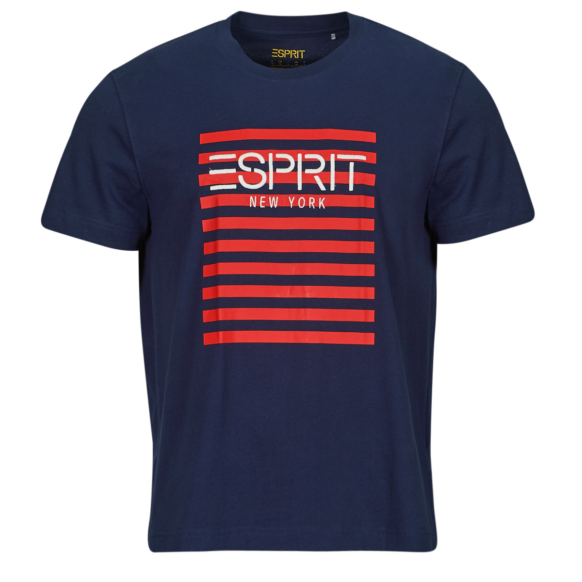 Esprit  T-shirt με κοντά μανίκια Esprit OCS LOGO STRIPE