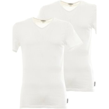 Υφασμάτινα Άνδρας T-shirt με κοντά μανίκια Bikkembergs BKK1UTS02BI Άσπρο