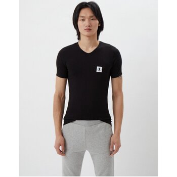 Υφασμάτινα Άνδρας T-shirt με κοντά μανίκια Bikkembergs BKK1UTS08SI Black