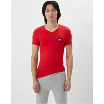 Υφασμάτινα Άνδρας T-shirt με κοντά μανίκια Bikkembergs BKK1UTS08SI Red