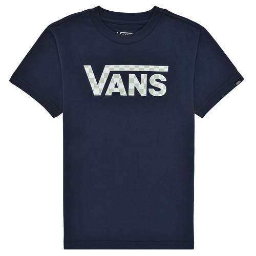 Υφασμάτινα Αγόρι T-shirt με κοντά μανίκια Vans VANS CLASSIC LOGO FILL Marine