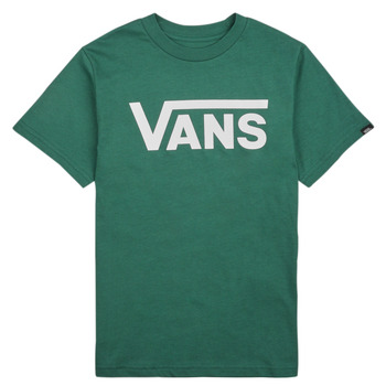 Υφασμάτινα Παιδί T-shirt με κοντά μανίκια Vans BY VANS CLASSIC Green