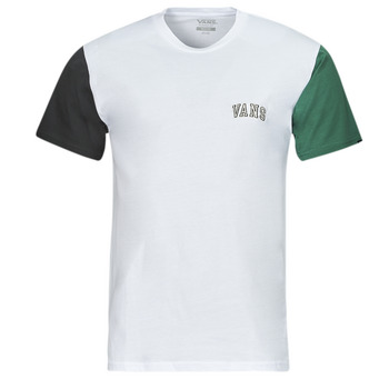 Υφασμάτινα Άνδρας T-shirt με κοντά μανίκια Vans COLORBLOCK VARSITY SS TEE Άσπρο