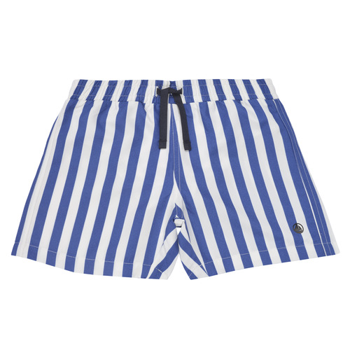 Υφασμάτινα Αγόρι Μαγιώ / shorts για την παραλία Petit Bateau MONTY Marine / Άσπρο
