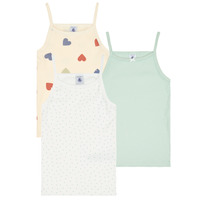 Υφασμάτινα Κορίτσι Αμάνικα / T-shirts χωρίς μανίκια Petit Bateau A0A40 X3 Multicolour