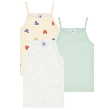 Υφασμάτινα Κορίτσι Αμάνικα / T-shirts χωρίς μανίκια Petit Bateau A0A40 X3 Multicolour