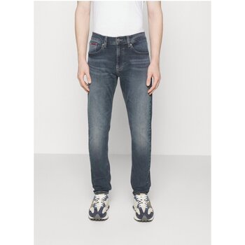 Υφασμάτινα Άνδρας Skinny jeans Tommy Jeans DM0DM16634 Μπλέ