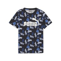 Υφασμάτινα Αγόρι T-shirt με κοντά μανίκια Puma ESS+ MID 90S AOP TEE B Μπλέ