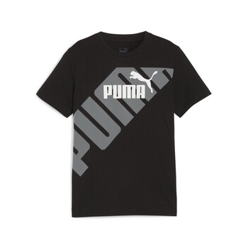 Υφασμάτινα Αγόρι T-shirt με κοντά μανίκια Puma PUMA POWER GRAPHIC TEE B Black
