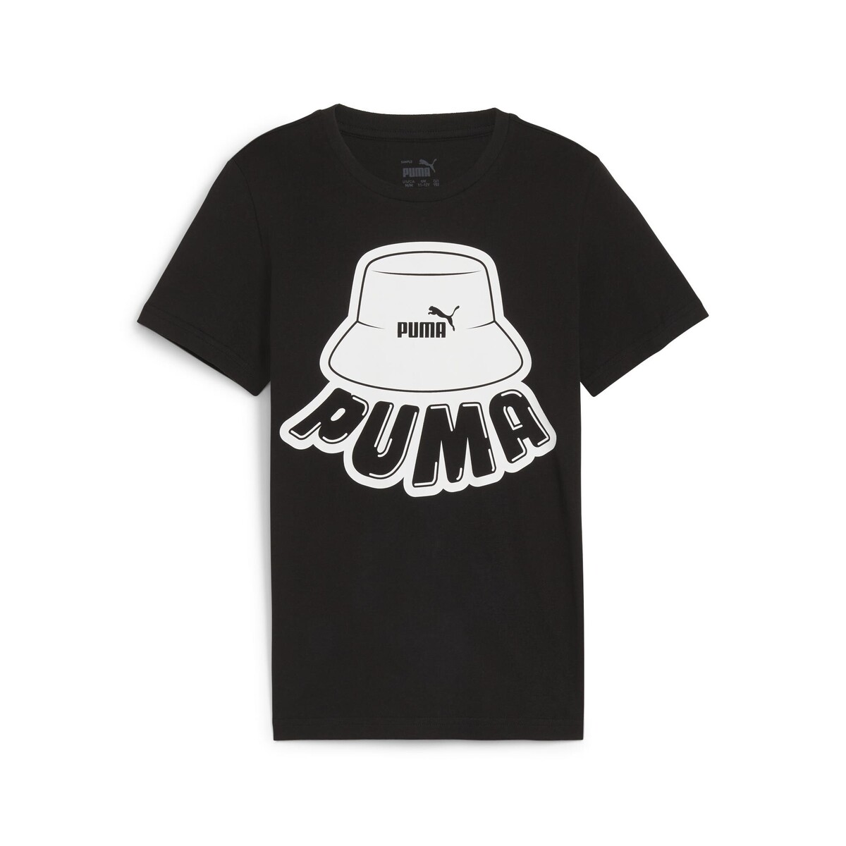 Υφασμάτινα Αγόρι T-shirt με κοντά μανίκια Puma ESS+ MID 90S GRAPHIC TEE B Black