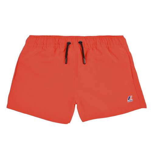 Υφασμάτινα Αγόρι Μαγιώ / shorts για την παραλία K-Way P. LE VRAI OLIVIER FLUO Red / Fluo