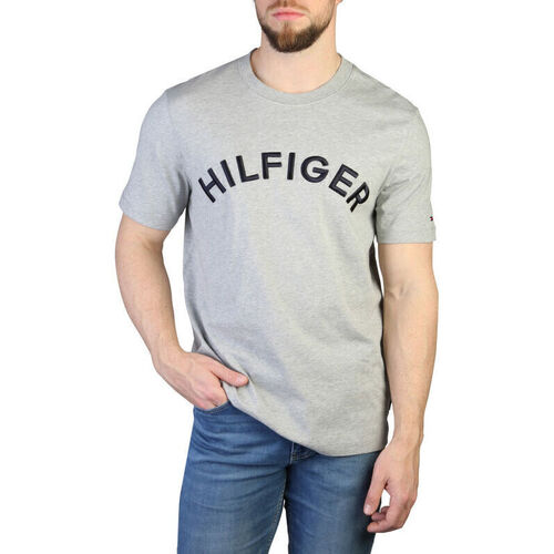 Υφασμάτινα Άνδρας T-shirt με κοντά μανίκια Tommy Hilfiger - mw0mw30055 Grey