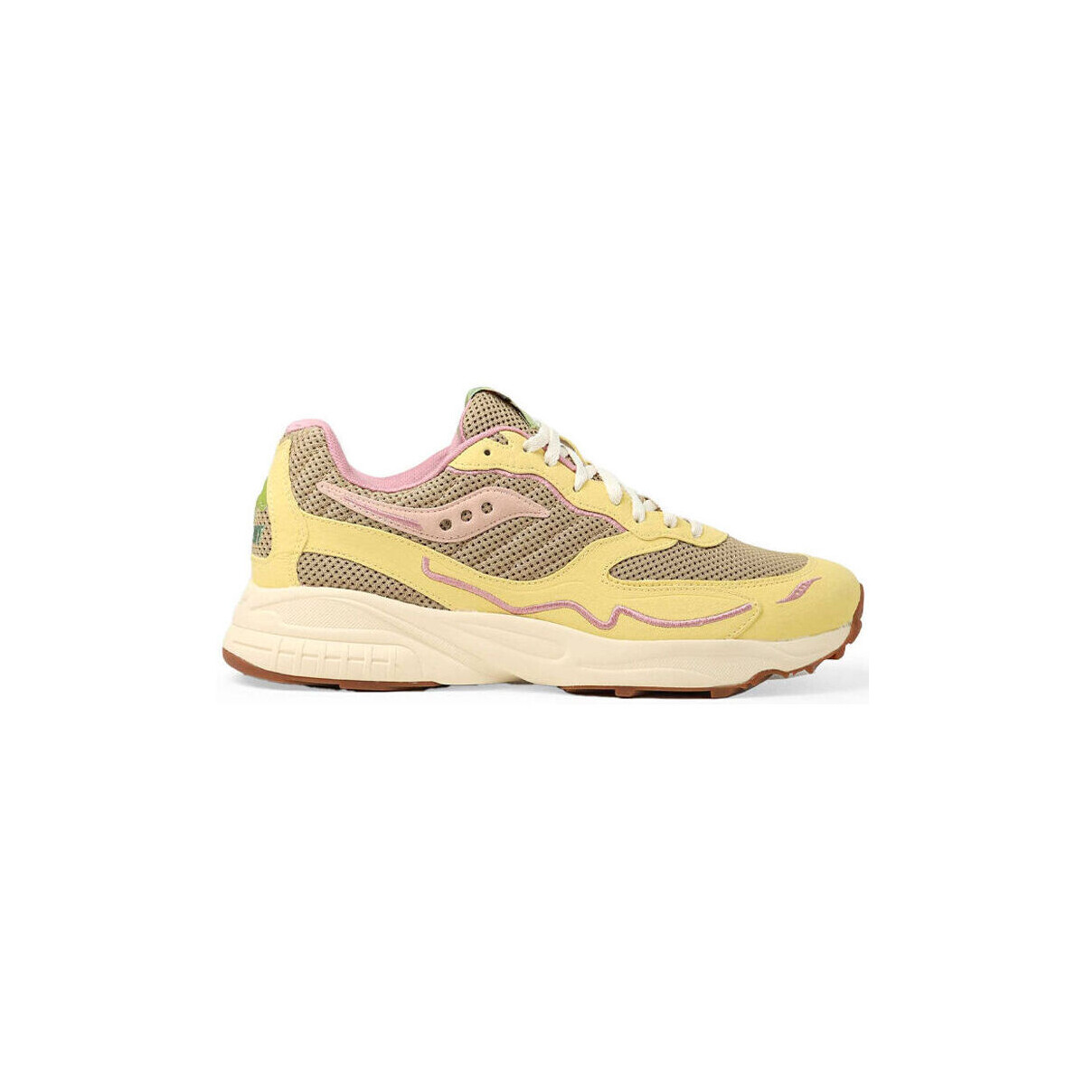 Παπούτσια Sneakers Saucony 3D Grid Hurricane S70747-1 Tan/Light Yellow Yellow