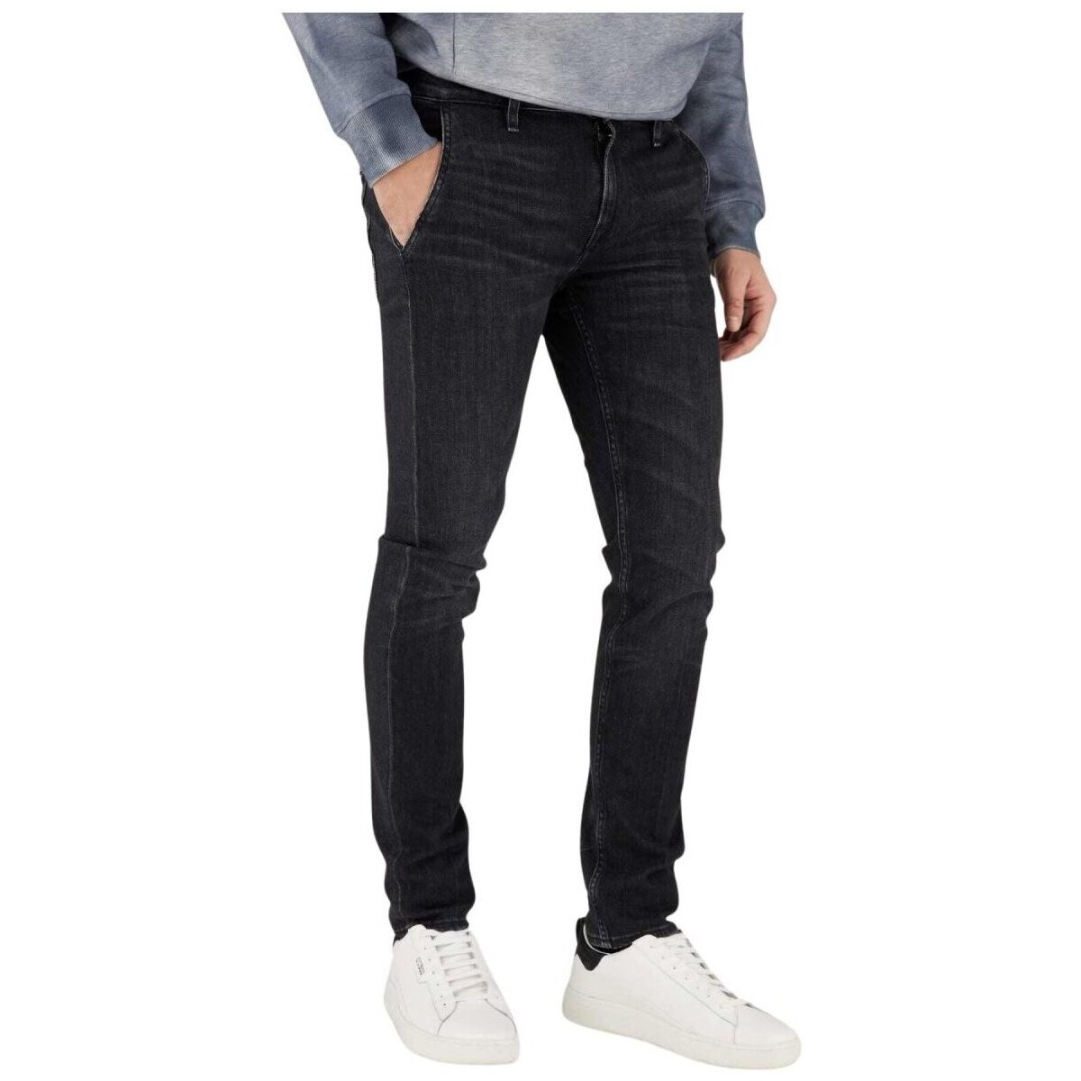 Υφασμάτινα Άνδρας Skinny jeans Guess M2BA81 D4U41 Μπλέ