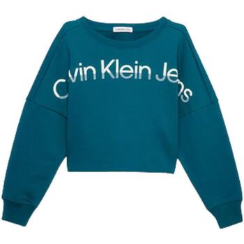 Υφασμάτινα Κορίτσι Φούτερ Calvin Klein Jeans  Green