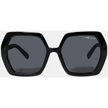 Ρολόγια & Kοσμήματα Γυναίκα óculos de sol Iyü Design Leonie Black