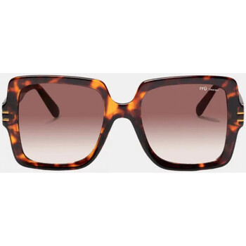 Ρολόγια & Kοσμήματα Άνδρας óculos de sol Iyü Design Maddy Brown