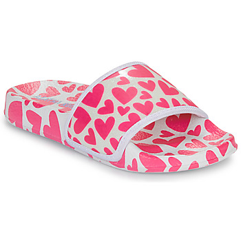 Παπούτσια Κορίτσι σαγιονάρες Agatha Ruiz de la Prada FLIP FLOP CORAZONES Άσπρο / Ροζ