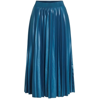 Υφασμάτινα Γυναίκα Φούστες Vila Skirt Nitban - Moroccan Blue Μπλέ