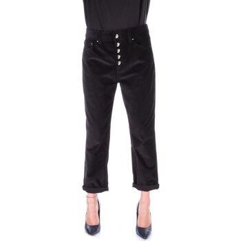 Υφασμάτινα Γυναίκα παντελόνι παραλλαγής Dondup DP268B VS0031 XXX Black