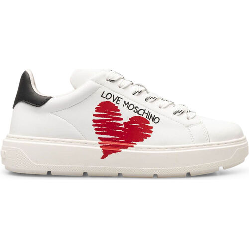 Παπούτσια Γυναίκα Sneakers Love Moschino ja15394g1gia1-10a white Άσπρο