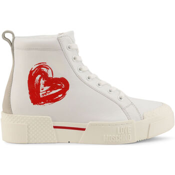 Παπούτσια Γυναίκα Sneakers Love Moschino ja15455g0diac-10a white Άσπρο