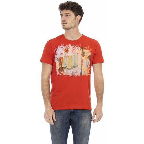 Υφασμάτινα Άνδρας T-shirt με κοντά μανίκια Trussardi - 2AT29 Red