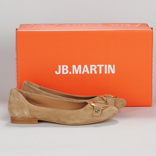 Παπούτσια Γυναίκα Μπαλαρίνες JB Martin LENA Brown