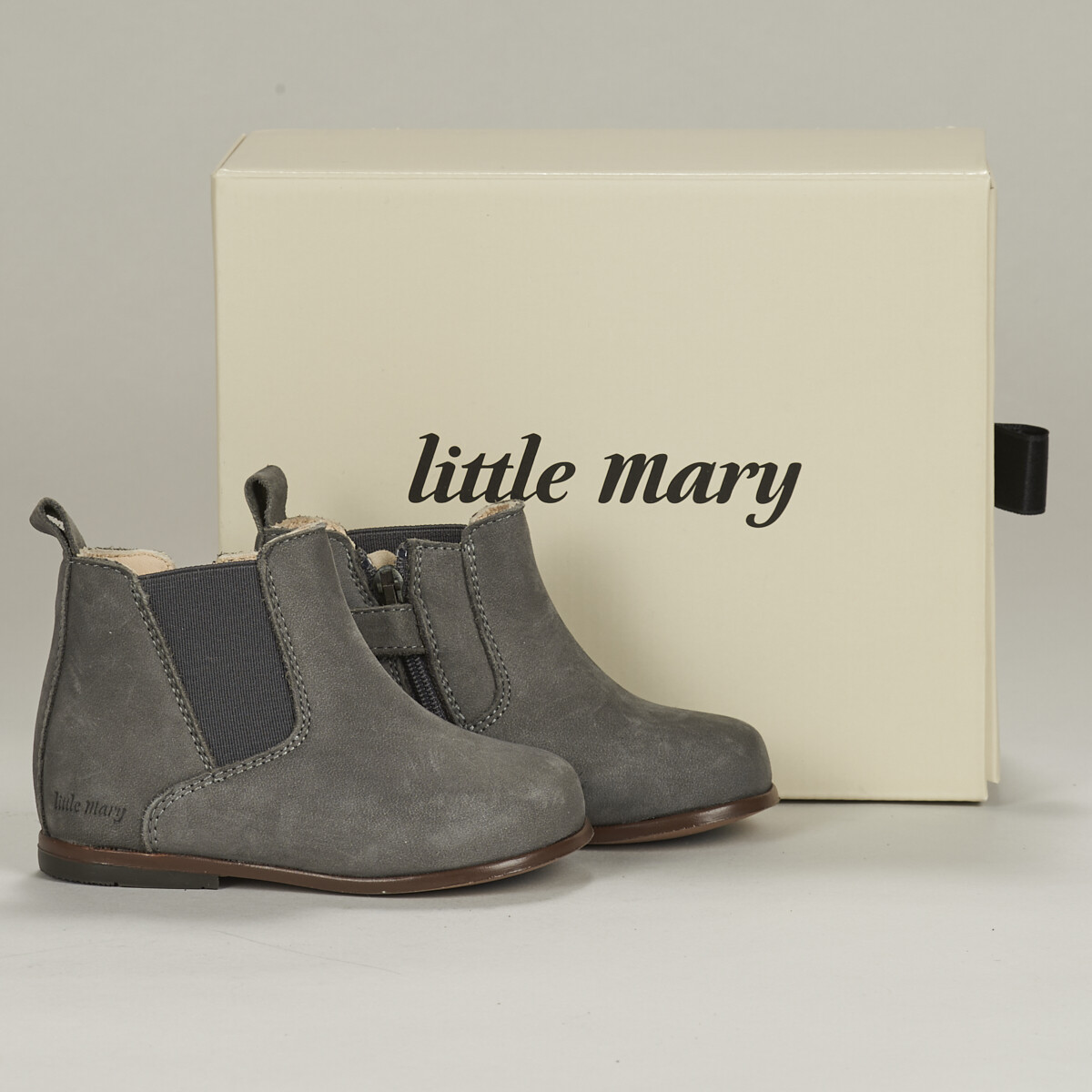 Παπούτσια Κορίτσι Μποτίνια Little Mary ARON Grey