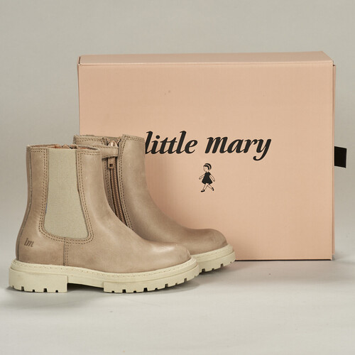 Παπούτσια Κορίτσι Μποτίνια Little Mary MAGGIE Grey