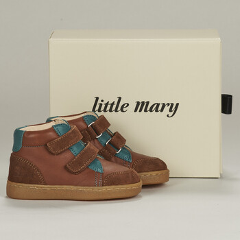 Παπούτσια Αγόρι Ψηλά Sneakers Little Mary LEIO Brown