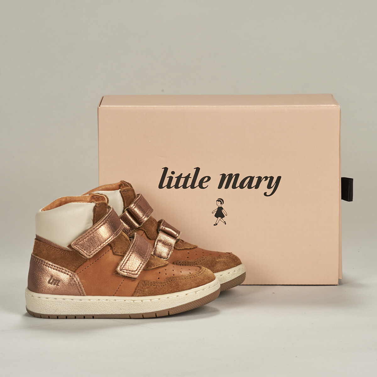 Παπούτσια Κορίτσι Ψηλά Sneakers Little Mary  Άσπρο