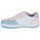 Παπούτσια Κορίτσι Χαμηλά Sneakers Kappa MALONE JR LACE Άσπρο / Ροζ / Μπλέ