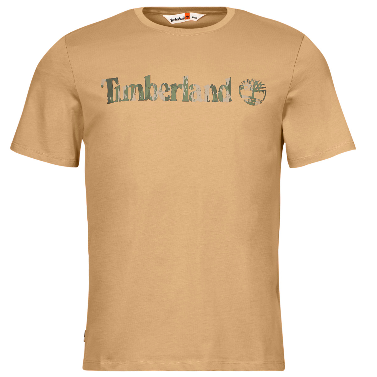 Timberland  T-shirt με κοντά μανίκια Timberland Camo Linear Logo Short Sleeve Tee
