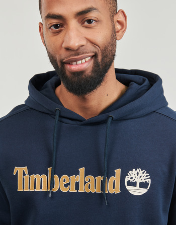 Timberland Linear Logo Hoodie Marine
