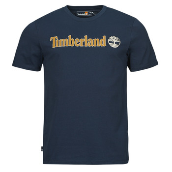 Υφασμάτινα Άνδρας T-shirt με κοντά μανίκια Timberland Linear Logo Short Sleeve Tee Marine