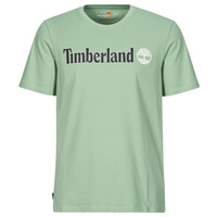 Υφασμάτινα Άνδρας T-shirt με κοντά μανίκια Timberland Linear Logo Short Sleeve Tee Grey / Green