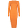 Υφασμάτινα Γυναίκα Κοντά Φορέματα Silvian Heach PGA22208VE Orange