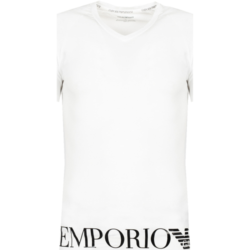 Υφασμάτινα Άνδρας T-shirt με κοντά μανίκια Emporio Armani 111760 3R755 Άσπρο