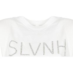 Υφασμάτινα Γυναίκα T-shirt με κοντά μανίκια Silvian Heach PGP22127TS Άσπρο